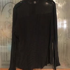 Sheer top .
